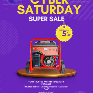 Lutian Lutian 3.5KVA Manual Start Generator 100% Copper - LT3600