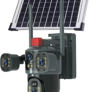 All-in-One Solar Security Light With Camera